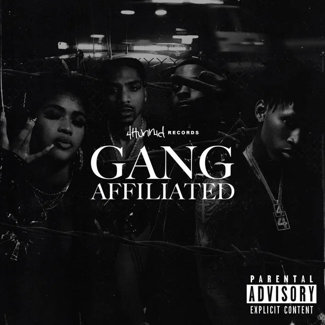 Music print | YG & Day Sulan & D3szn - 4hunnid Presents: Gang Affiliated poster connecté