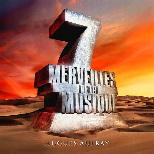 Music print | Hugues Aufray - 7 merveilles de la musique: Hugues Aufray poster connecté