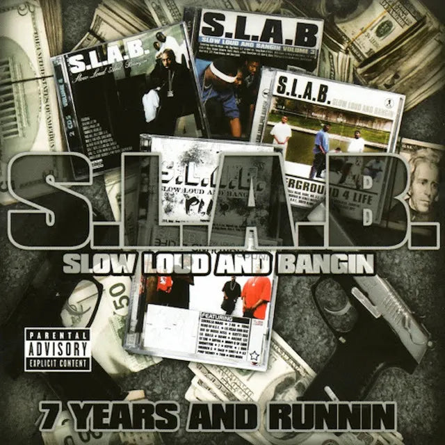 Music print | Trae Tha Truth - 7 Years and Runnin (S.L.A.B.ed) poster connecté