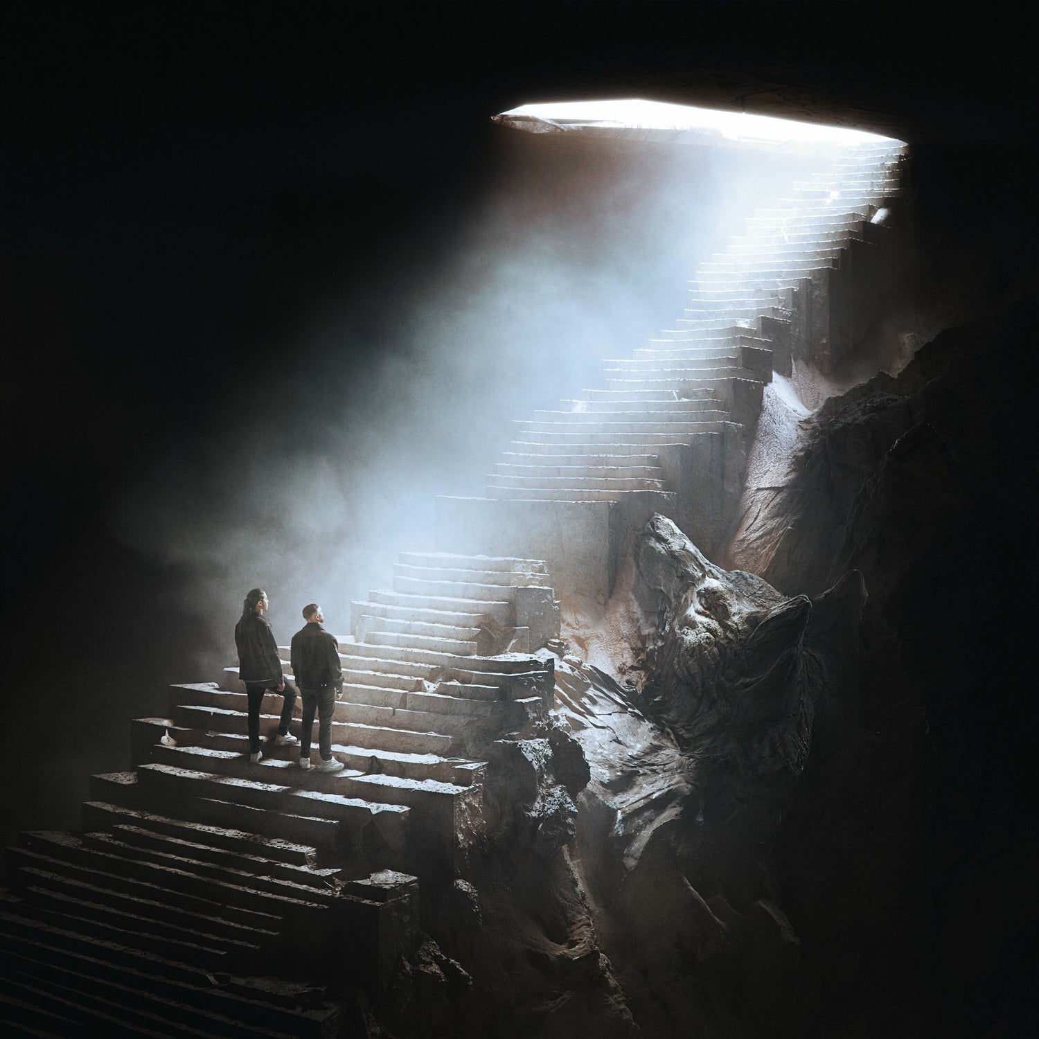 Music print | Djadja & Dinaz - ALPHA poster connecté