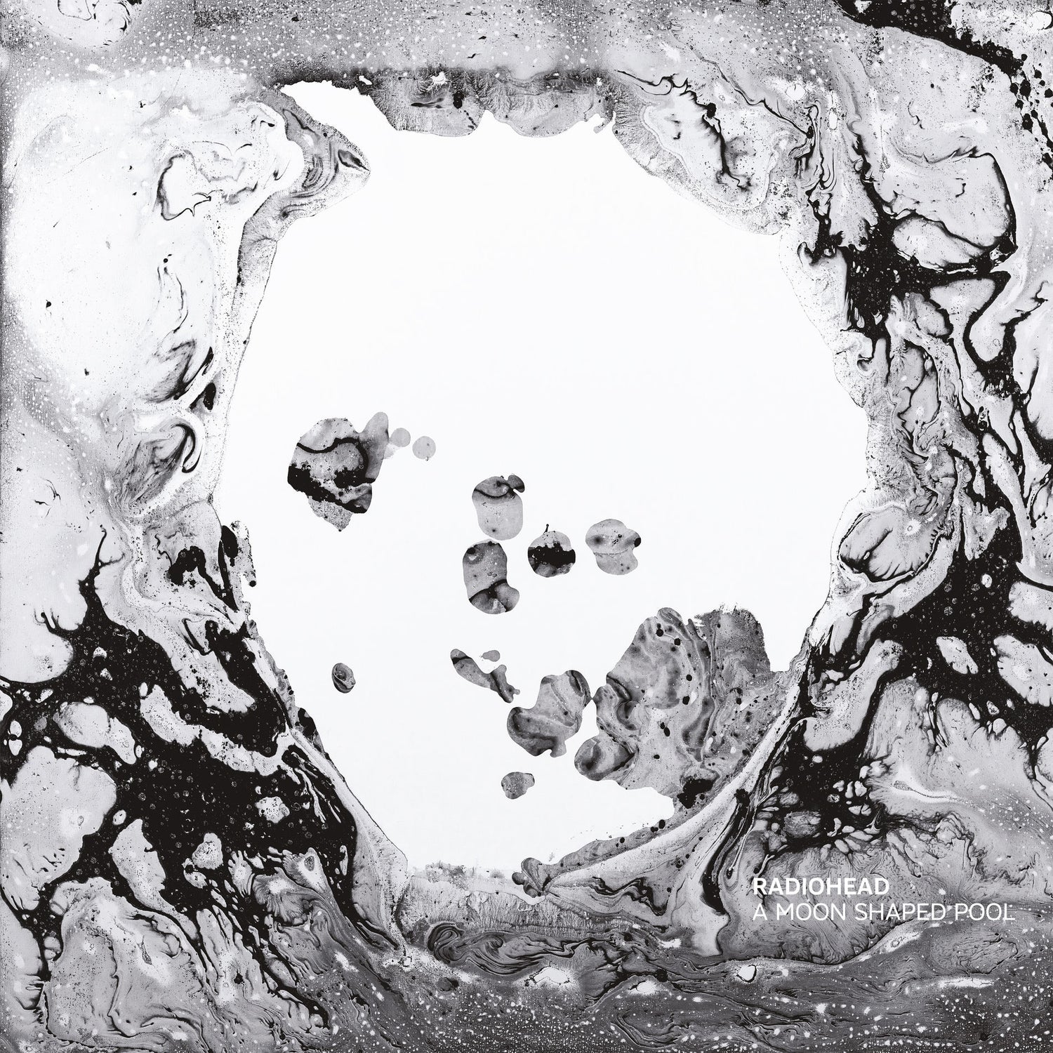 Music print | Radiohead - A Moon Shaped Pool poster connecté