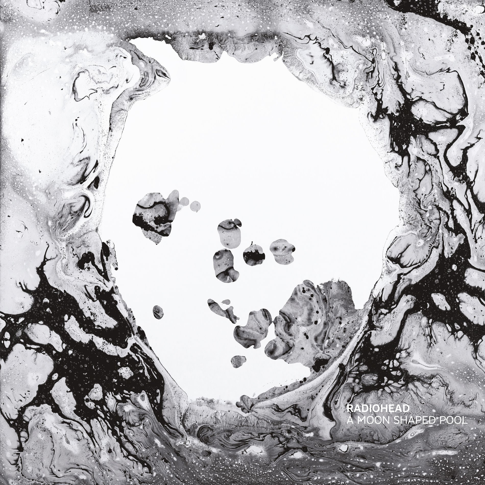 Music print | Radiohead - A Moon Shaped Pool poster connecté