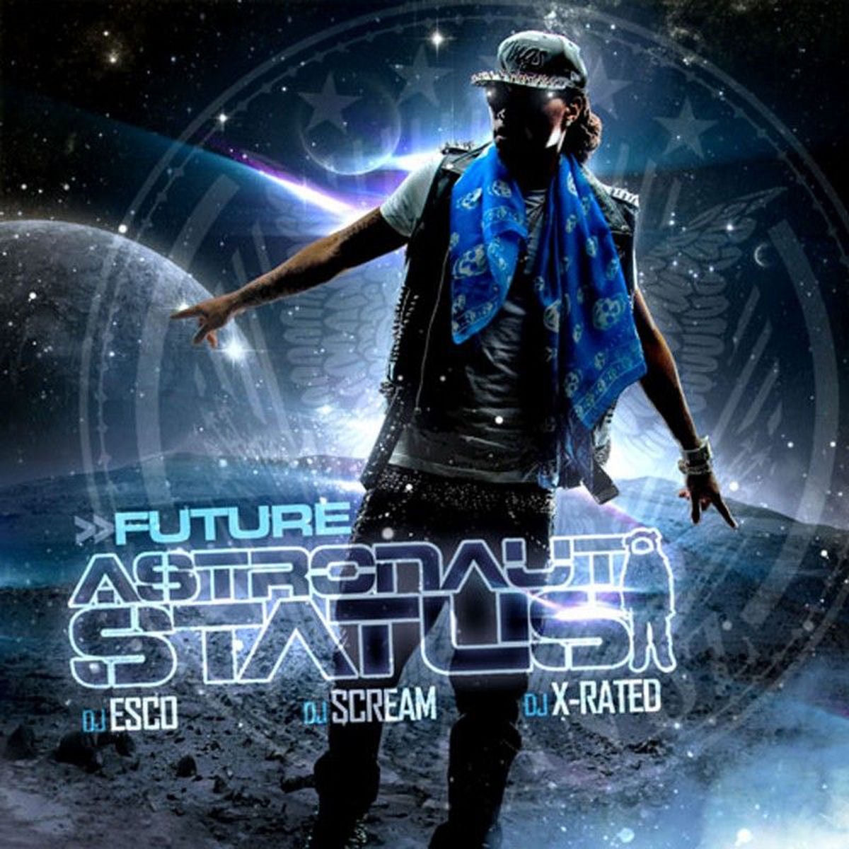 Music print | Future - Astronaut Status poster connecté