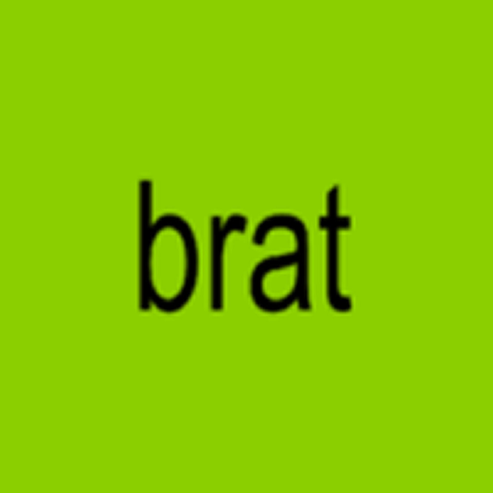 Music print | Charli xcx - BRAT poster connecté