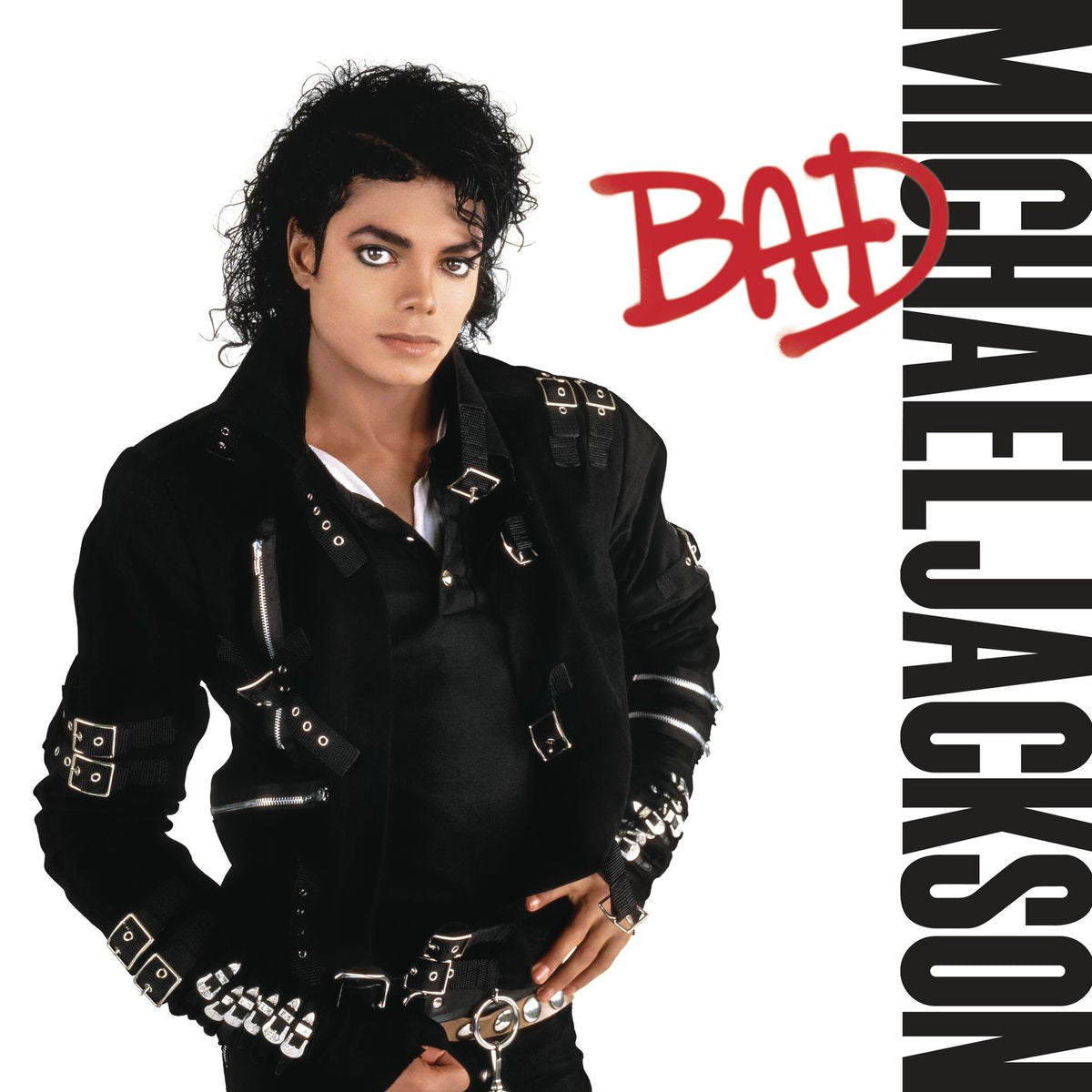 Music print | Michael Jackson - Bad (Remastered) poster connecté