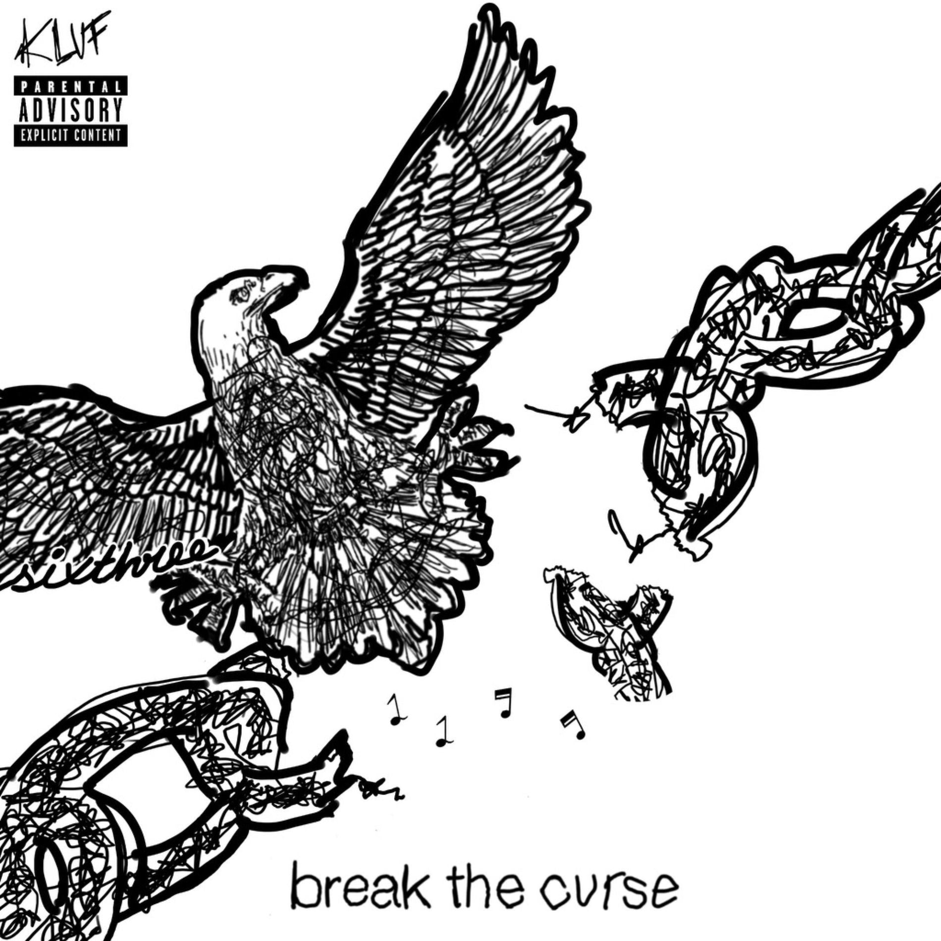 Music print | 63KLUF - Break The Curse poster connecté