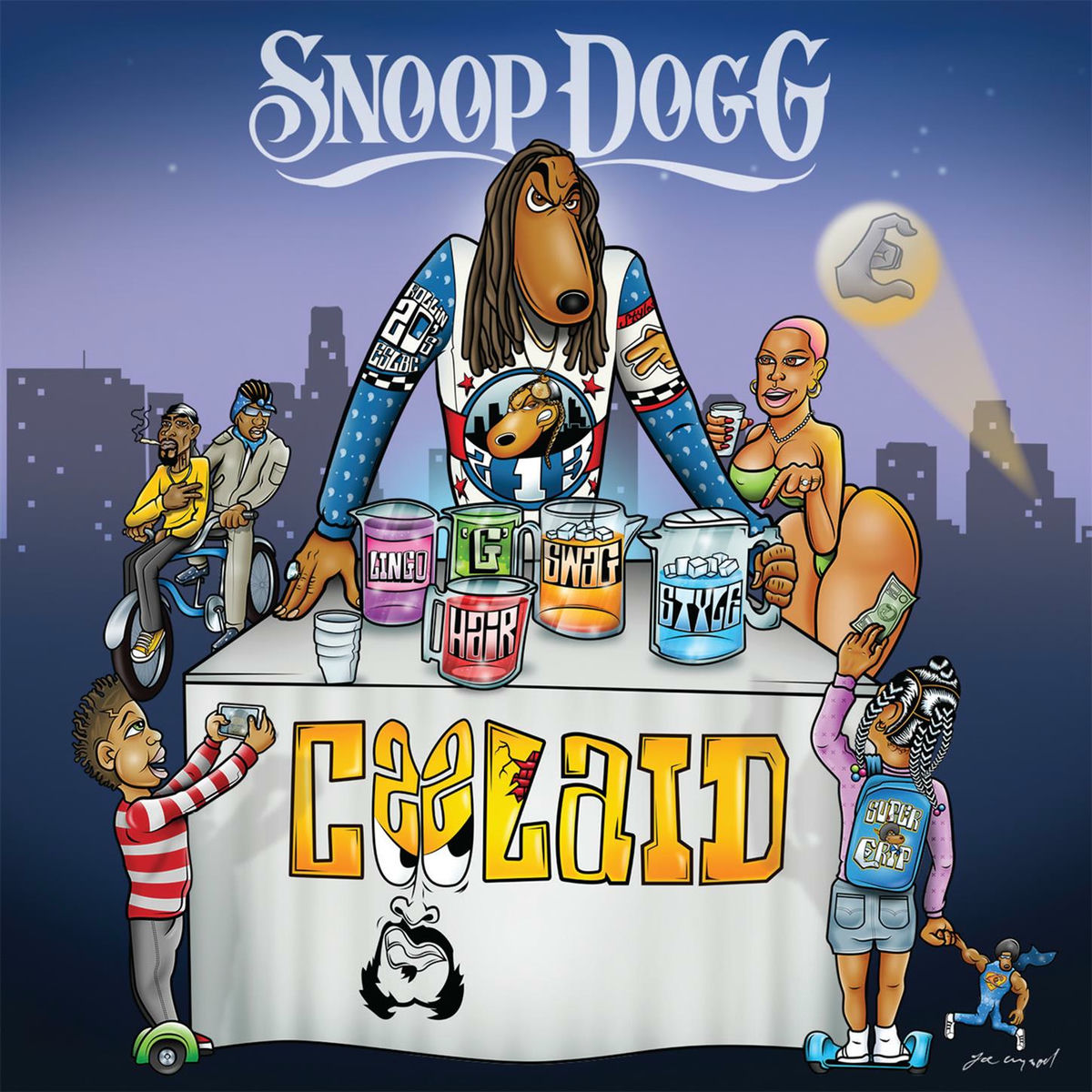 Music print | Snoop Dogg - COOLAID poster connecté