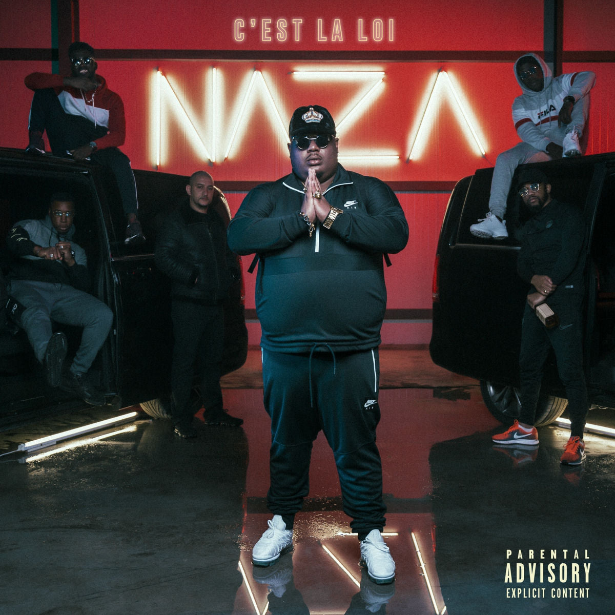 Music print | Naza - C'est la loi poster connecté