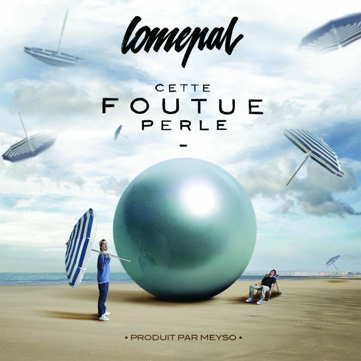 Music print | Lomepal - Cette foutue perle poster connecté