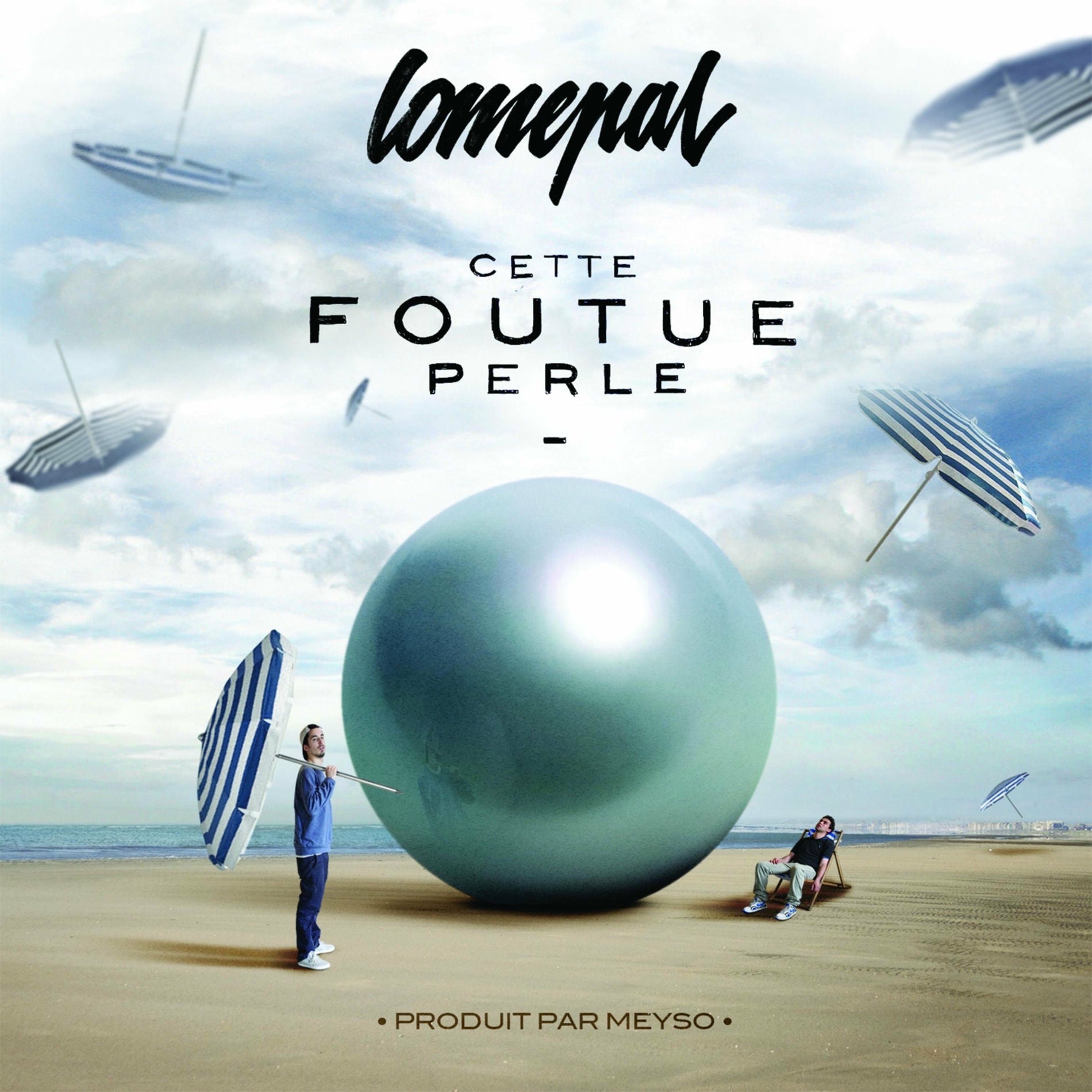 Music print | Lomepal - Cette foutue perle poster connecté