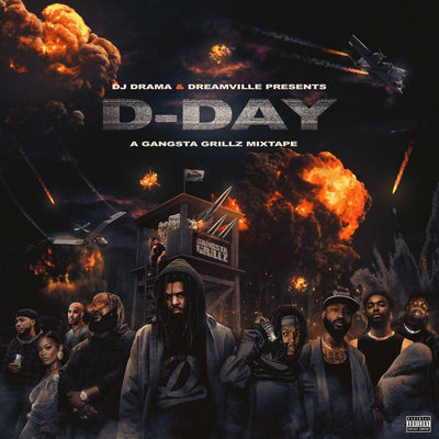 Music print | Dreamville & J. Cole - D-Day: A Gangsta Grillz Mixtape