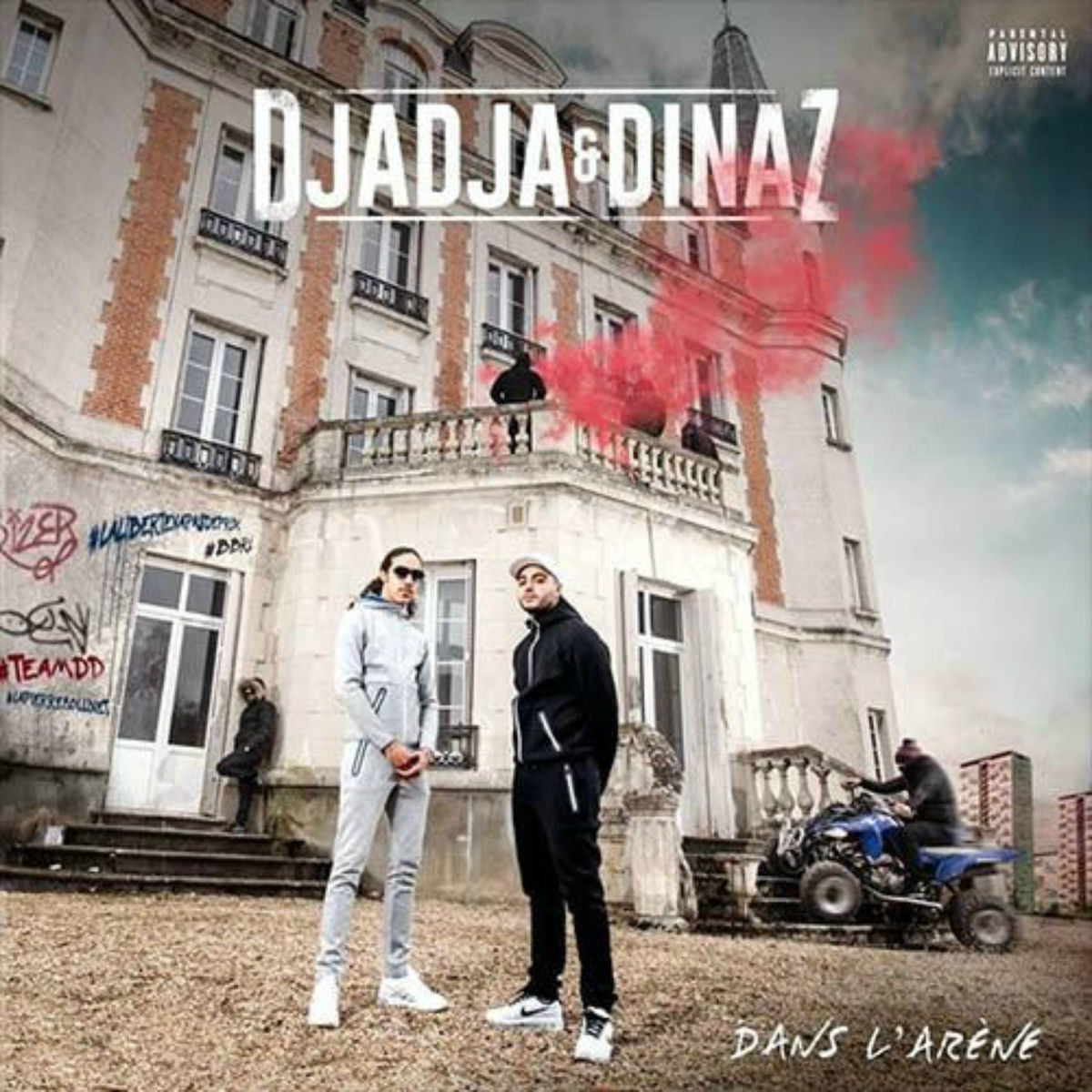 Music print | Djadja & Dinaz - Dans l'arène poster connecté