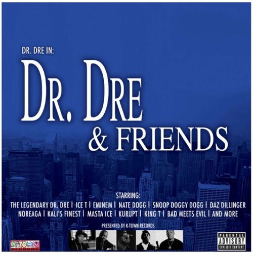 Music print | Dr. Dre - Dr. Dre & Friends poster connecté
