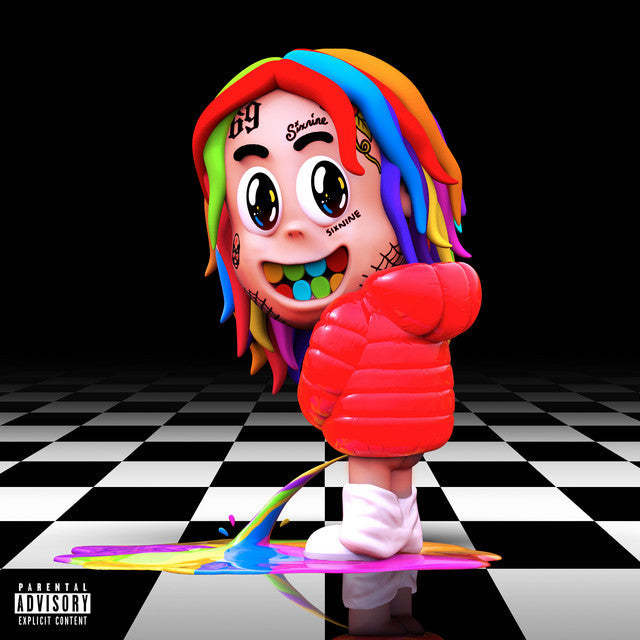 Music print | 6ix9ine - Dummy Boy poster connecté