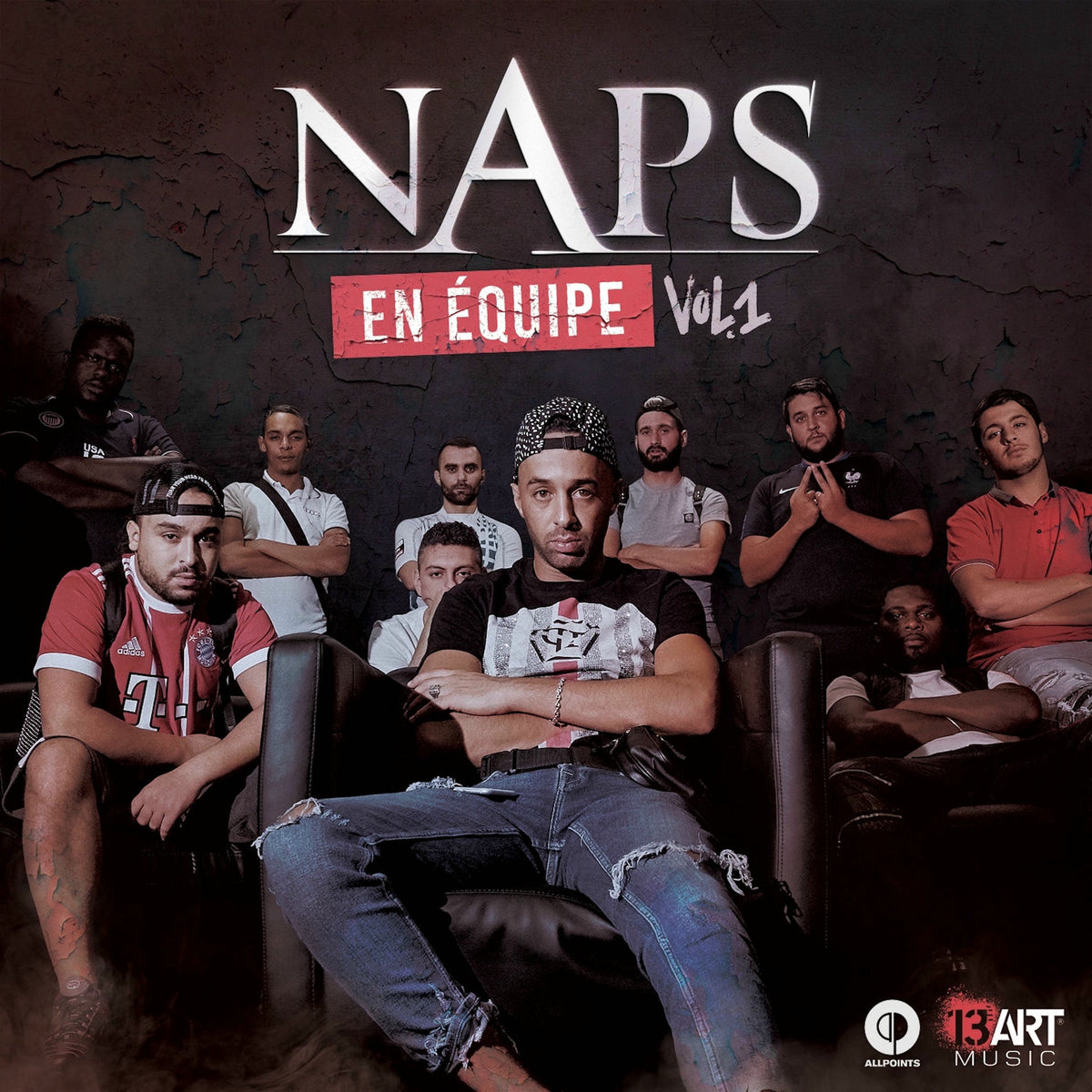 Music print | Naps - En équipe, vol. 1 poster connecté