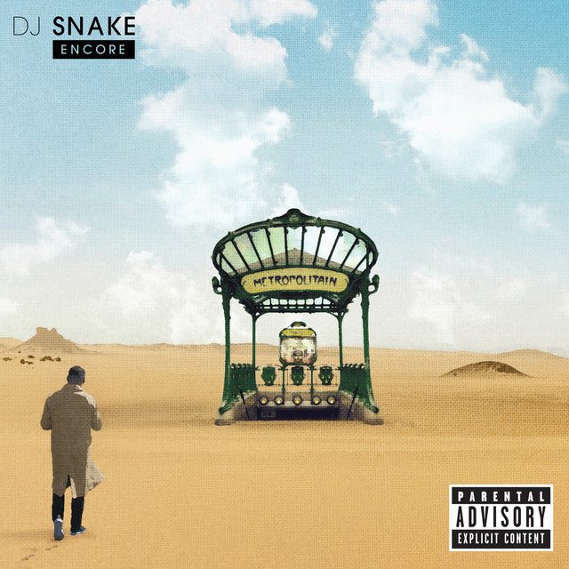 Music print | Dj snake - Encore poster connecté