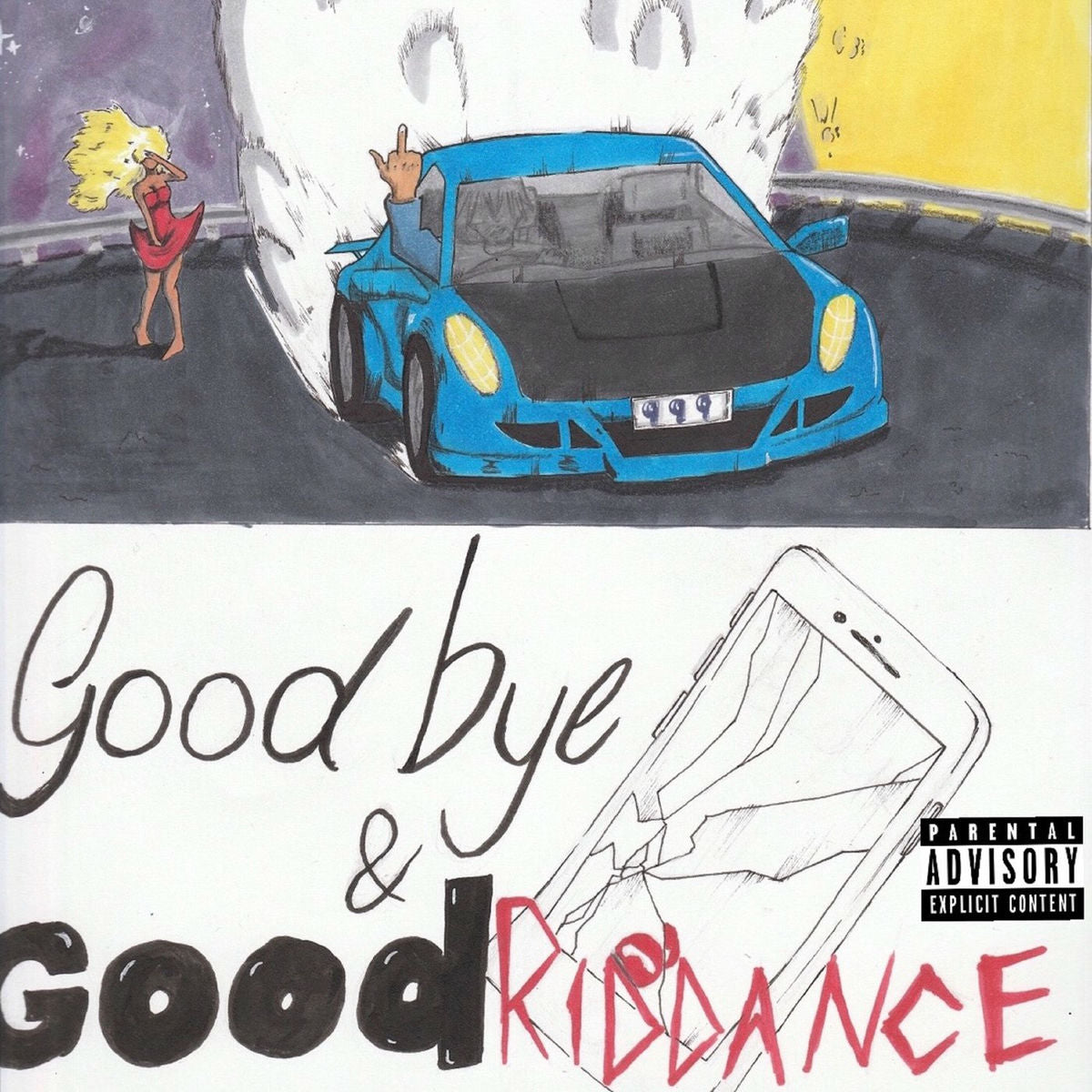 Music print | Juice WRLD - Goodbye & Good Riddance (Anniversary) poster connecté