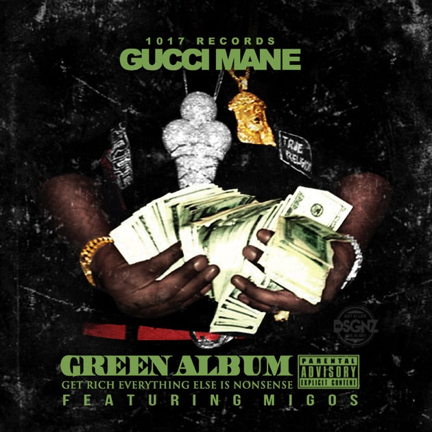 Music print | Migos - Green Album poster connecté