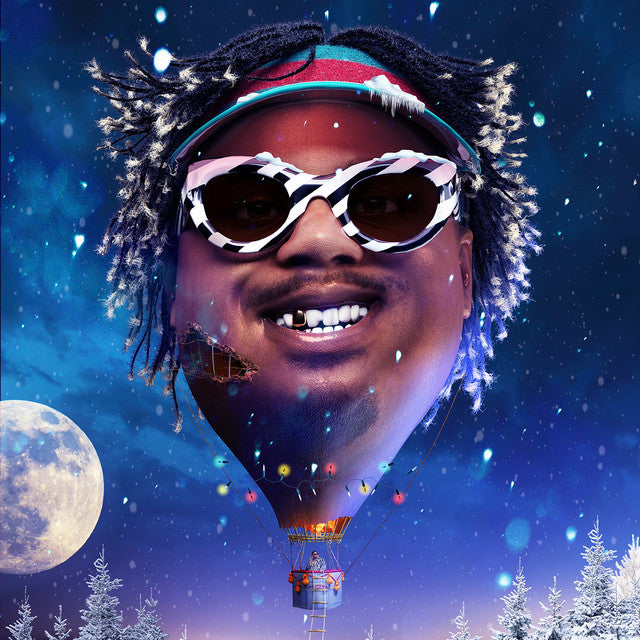 Music print | Naza - Gros bébé (Édition Noël) poster connecté