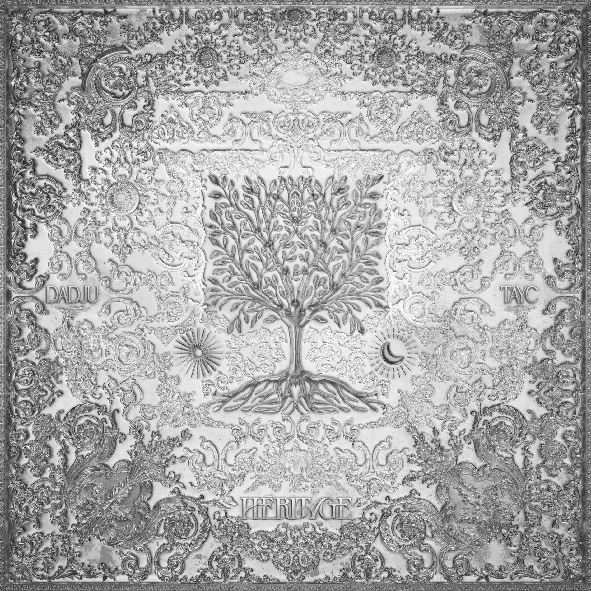 Music print | Dadju - HÉRITAGE : DERNIÈRE EMPREINTE poster connecté