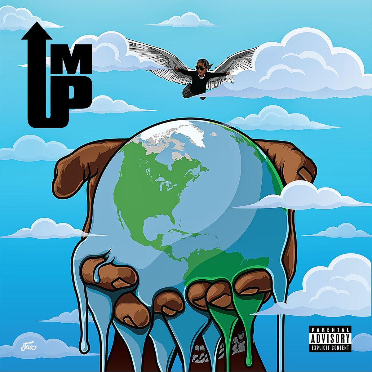 Music print | Young Thug - I'm Up poster connecté