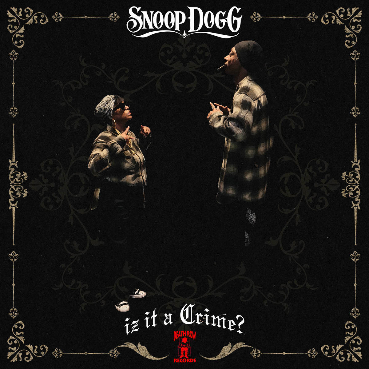Music print | Snoop Dogg - Iz It a Crime? poster connecté