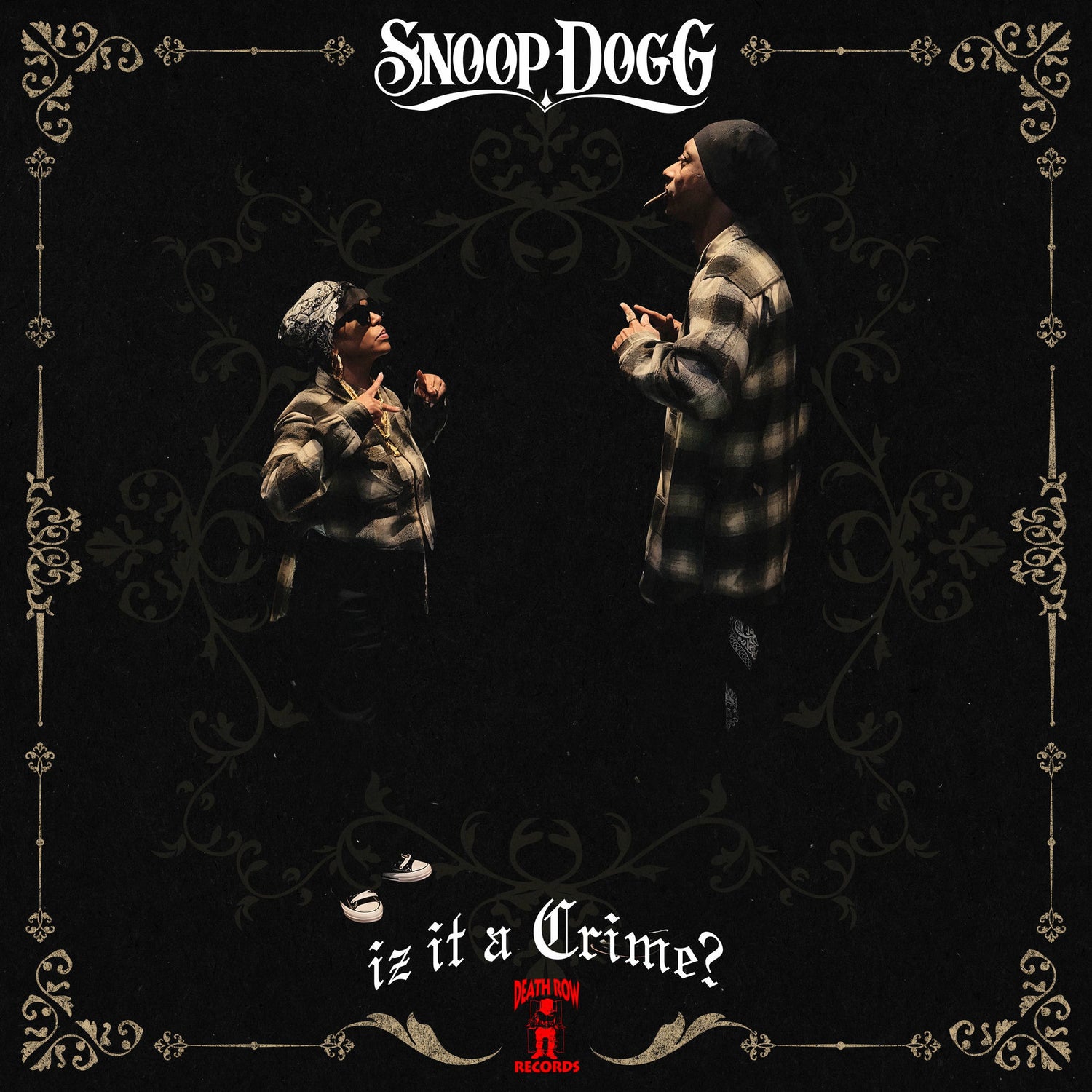 Music print | Snoop Dogg - Iz It a Crime? poster connecté
