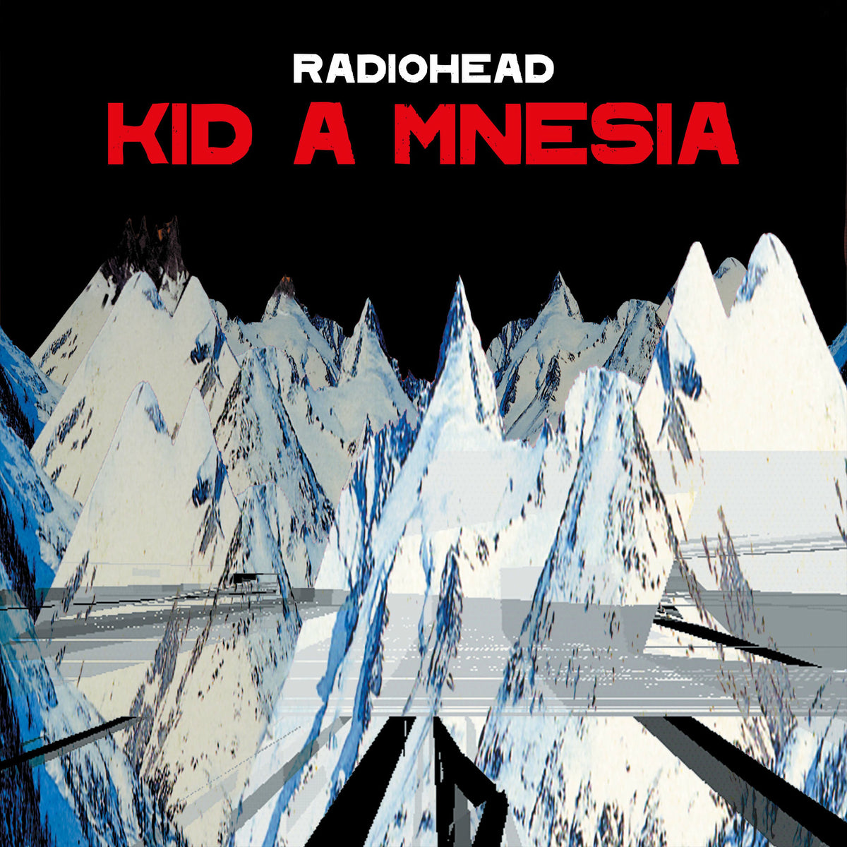 Music print | Radiohead - KID A MNESIA poster connecté