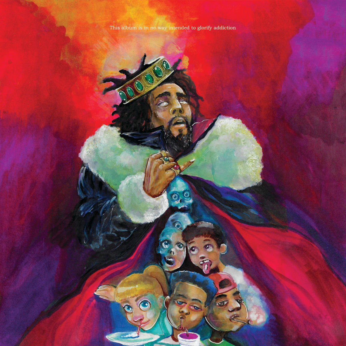 Music print | J. Cole - KOD poster connecté