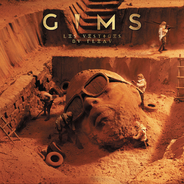 Music print | Gims - LES VESTIGES DU FLÉAU poster connecté