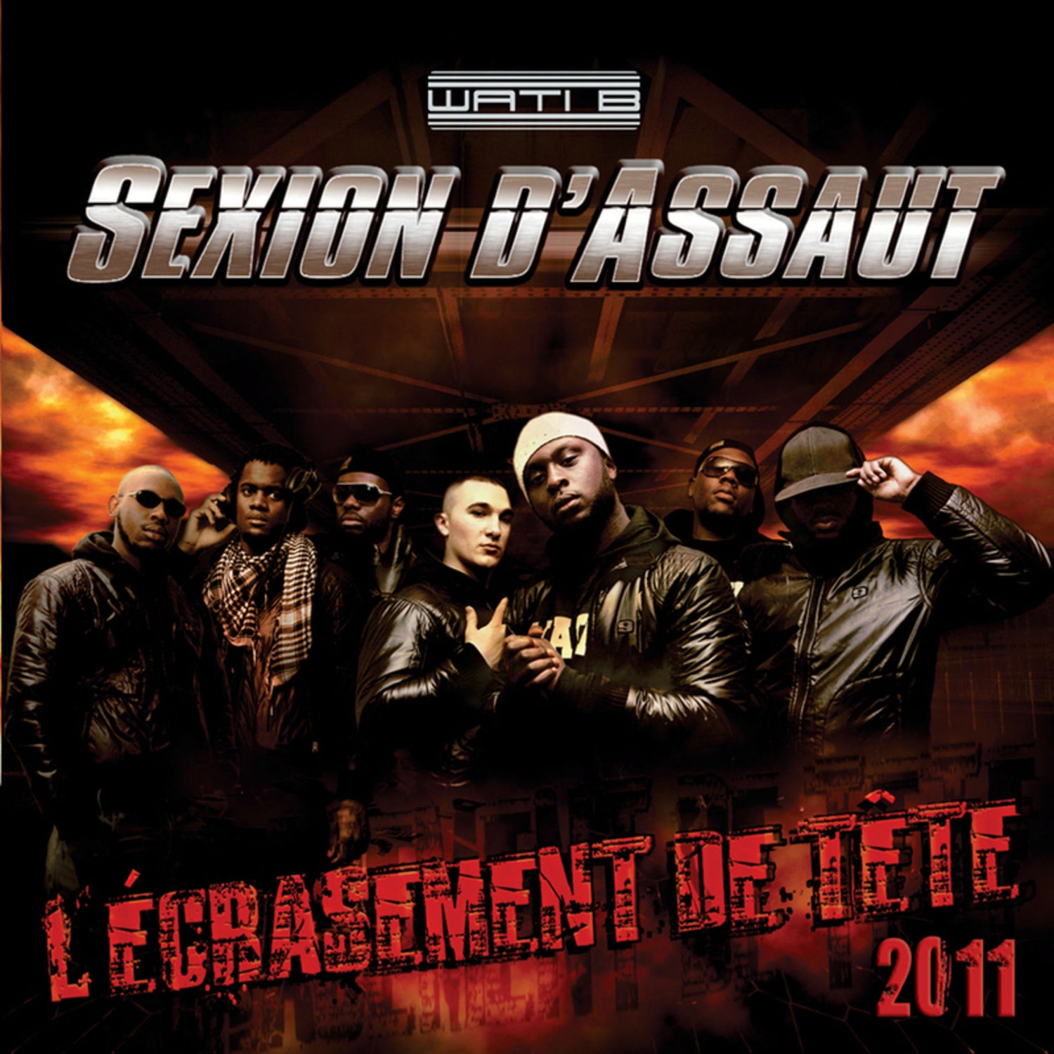 Music print | Sexion d'Assaut - L'écrasement de tête 2011 poster connecté