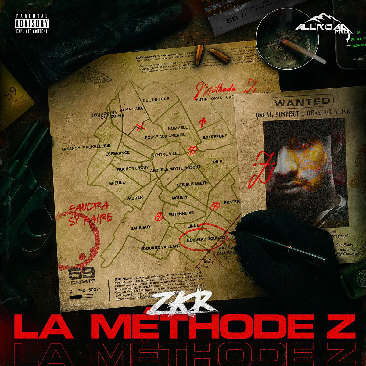 Music print | Zkr - La Méthode Z poster connecté