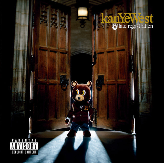 Music print | Kanye West - Late Registration poster connecté