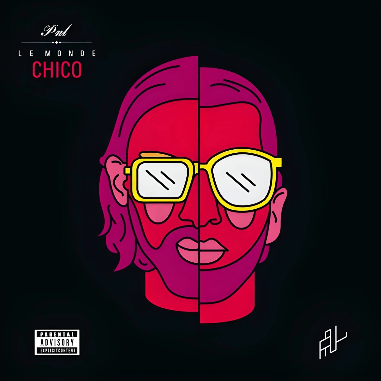 Music print | PNL - Le monde chico poster connecté
