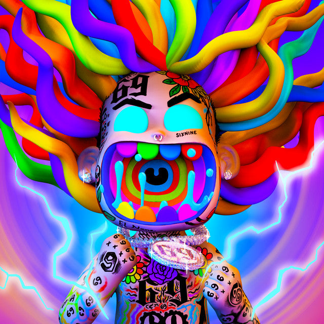 Music print | 6ix9ine - Legenda Viva poster connecté