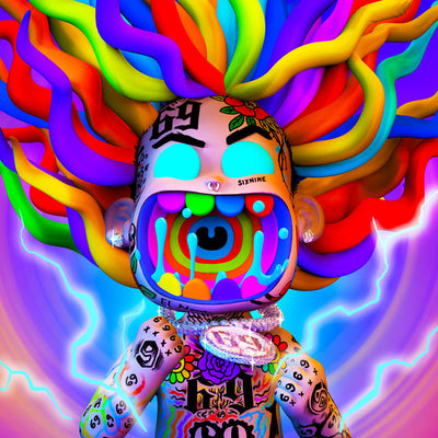 Music print | 6ix9ine - Legenda Viva
