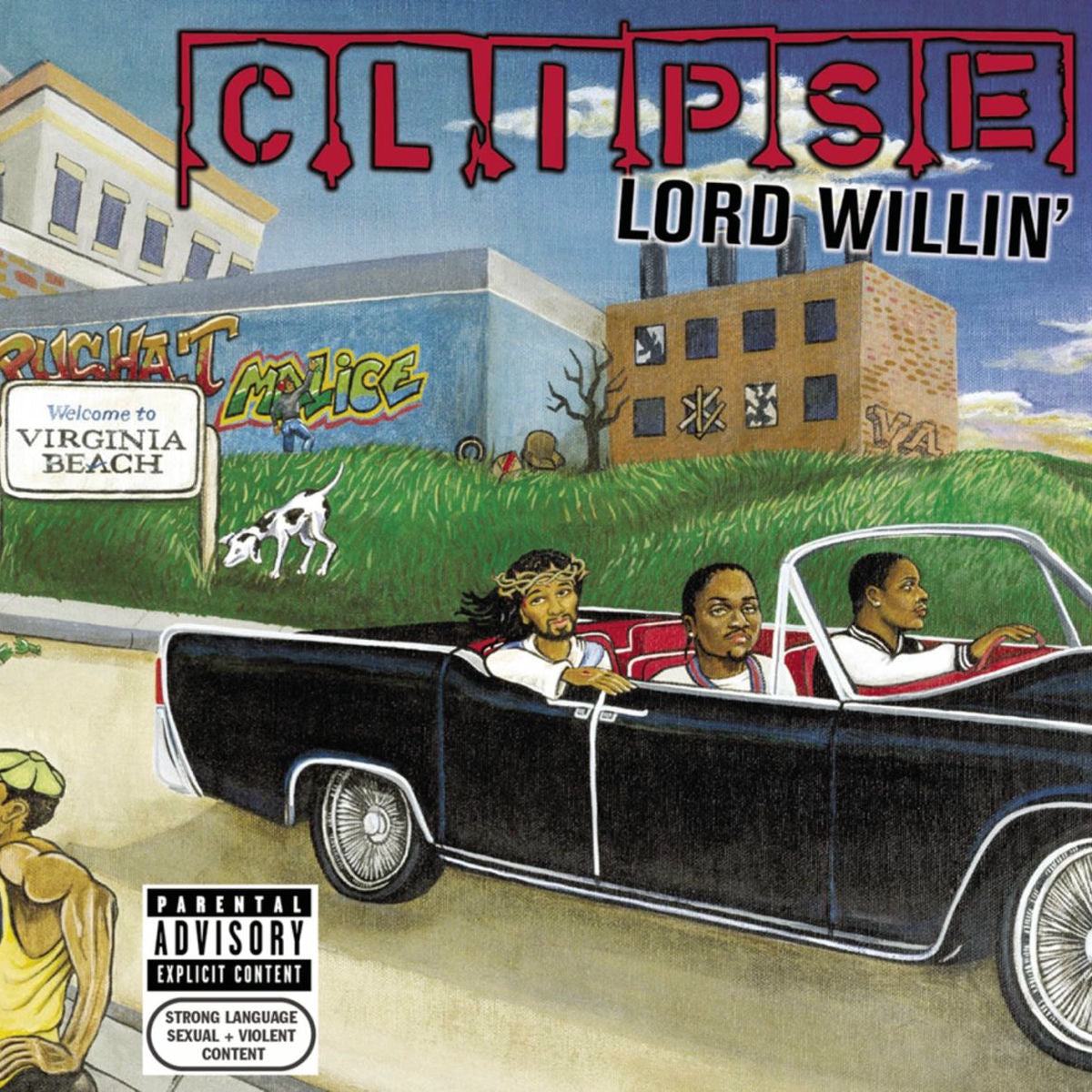Music print | Clipse - Lord Willin' poster connecté