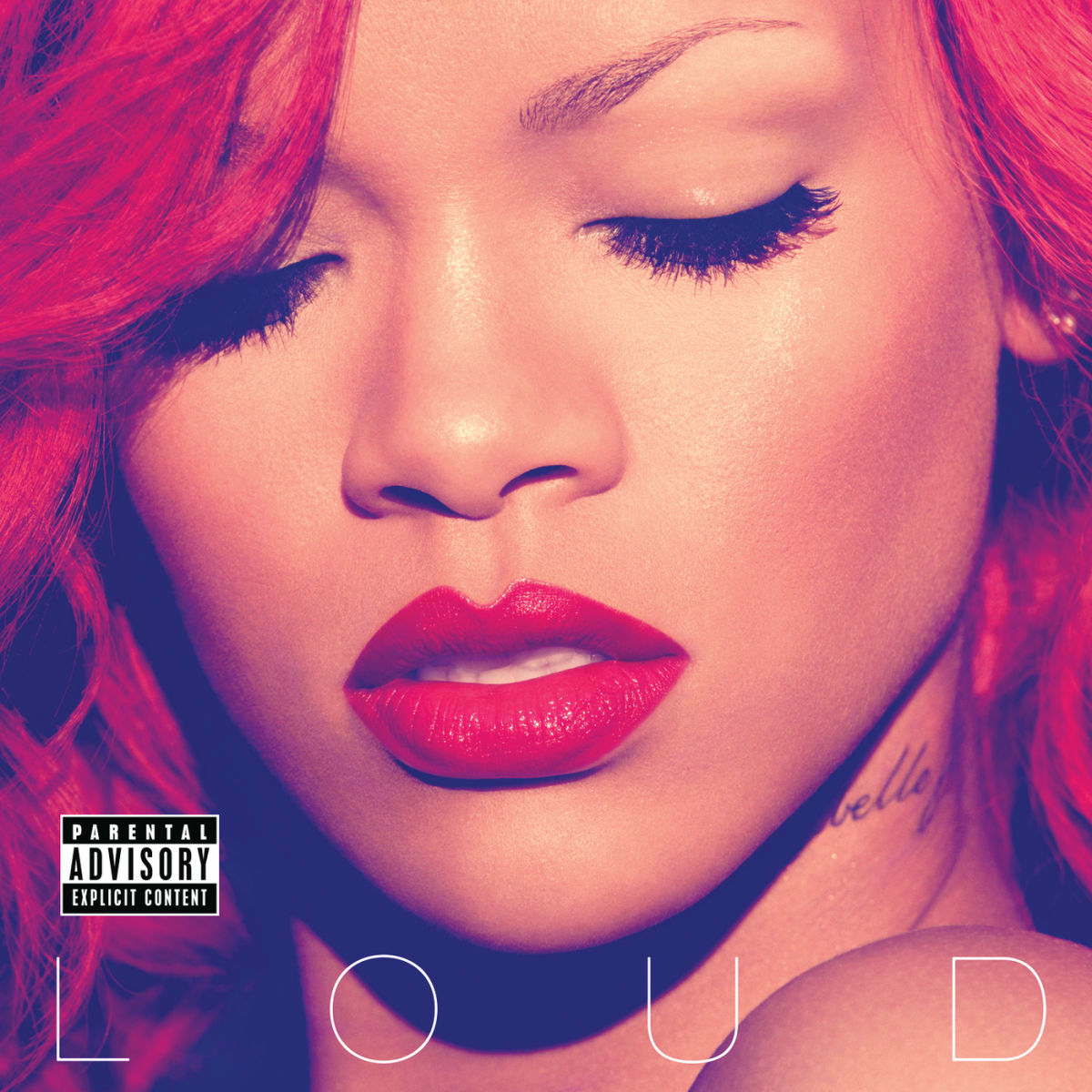 Music print | Rihanna - Loud poster connecté