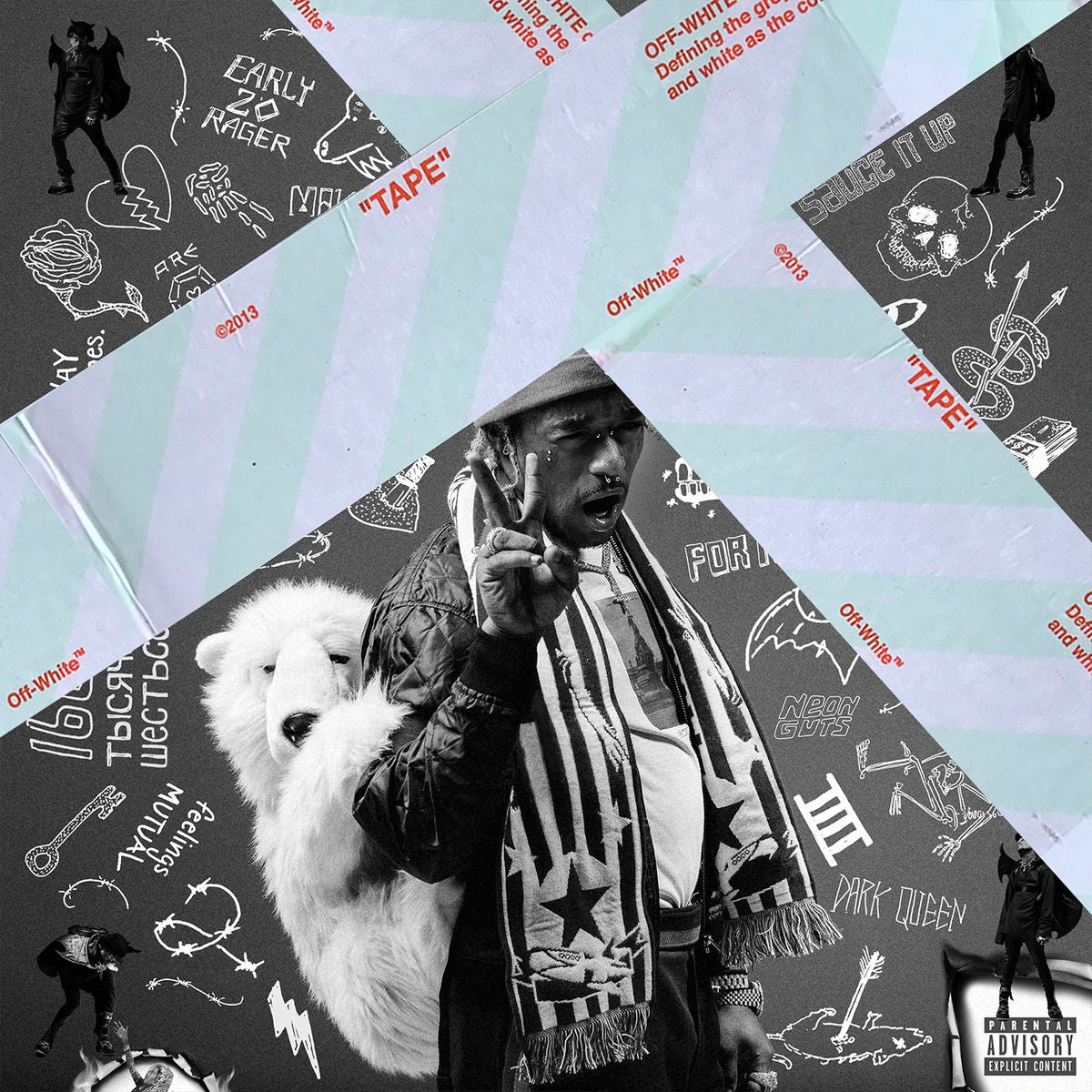 Music print | Lil Uzi Vert - Luv Is Rage 2 (Deluxe) poster connecté