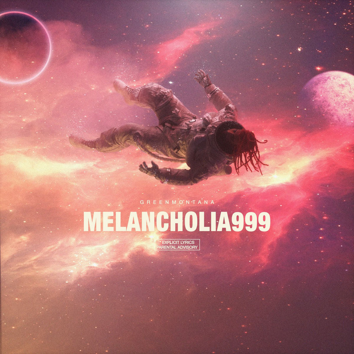 Music print | Green Montana - MELANCHOLIA 999 poster connecté
