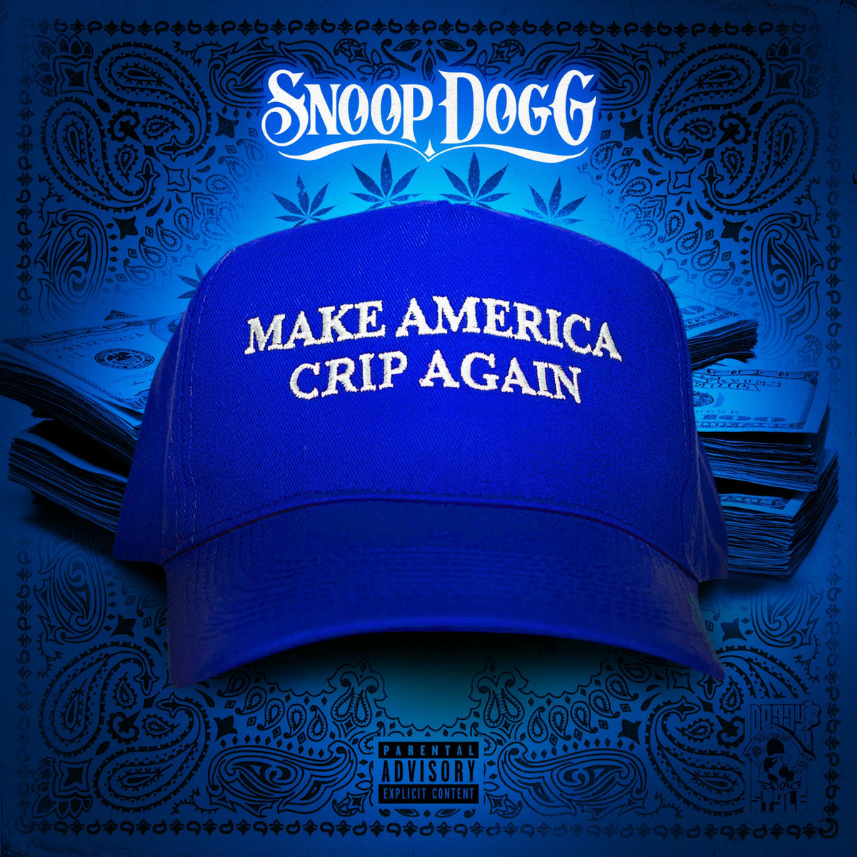 Music print | Snoop Dogg - Make America Crip Again poster connecté