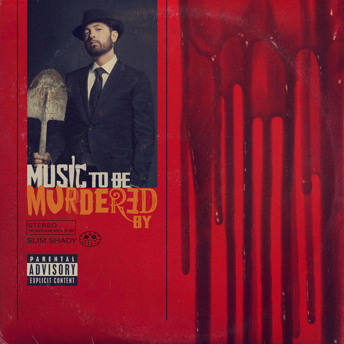 Music print | Eminem - Music To Be Murdered By poster connecté