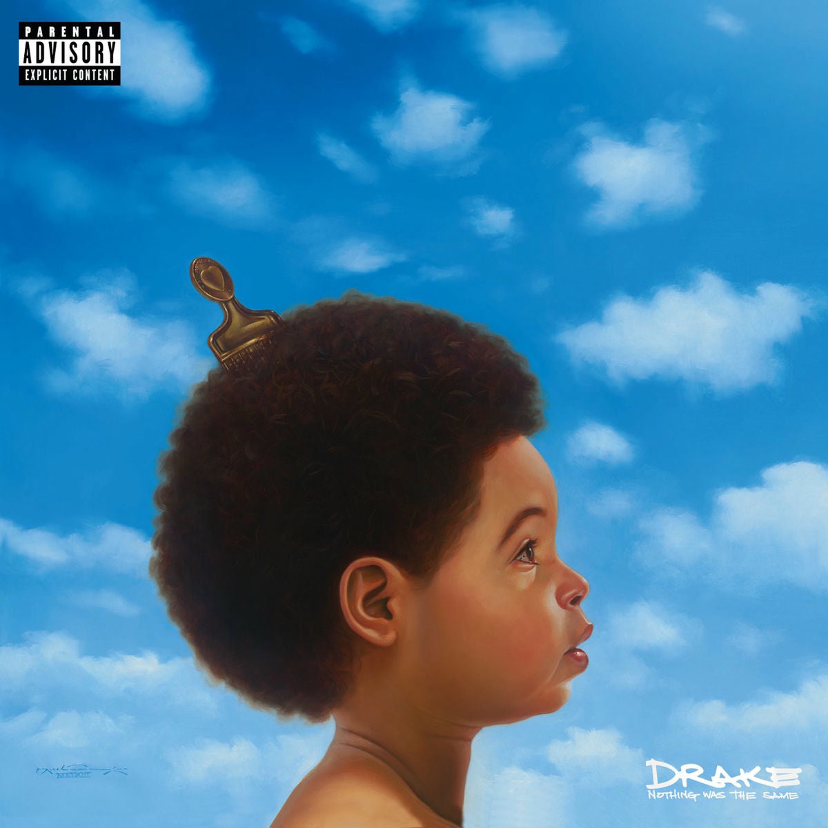Music print | Drake - Nothing Was The Same poster connecté