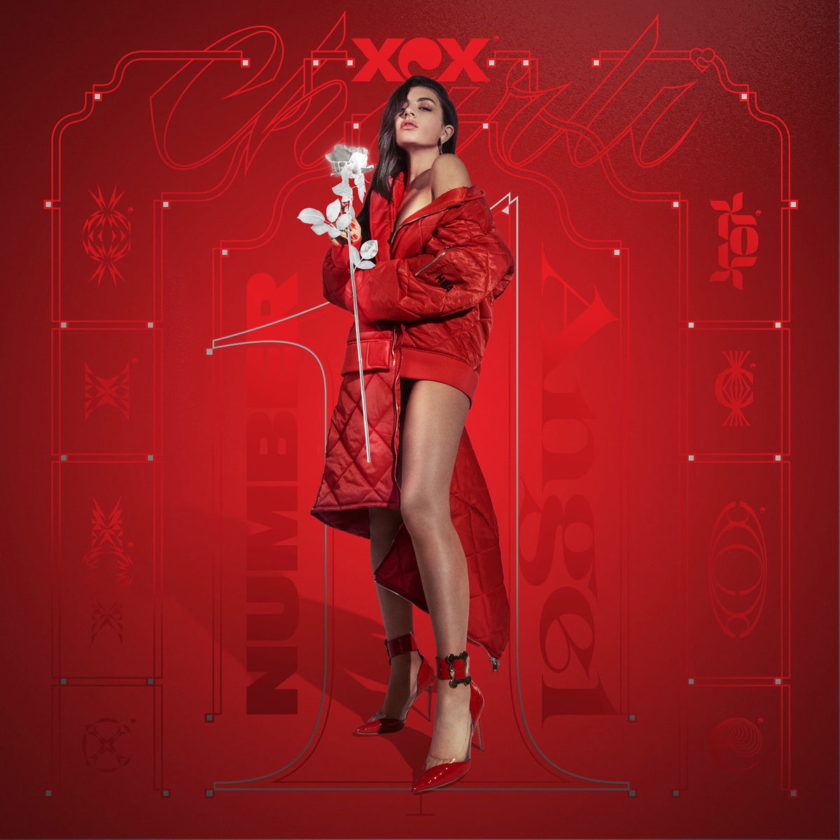 Music print | Charli xcx - Number 1 Angel poster connecté