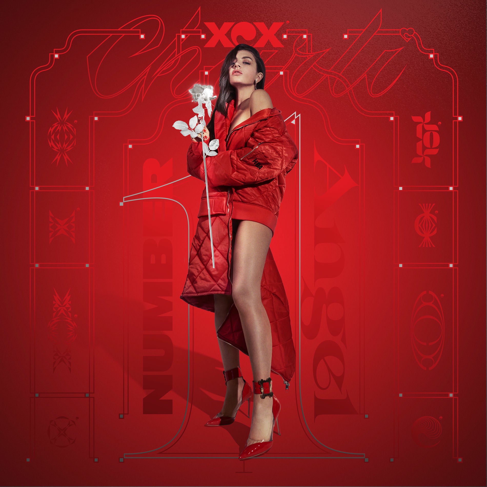 Music print | Charli xcx - Number 1 Angel poster connecté