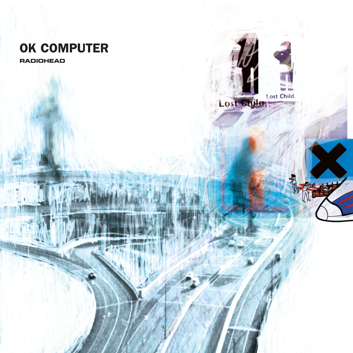 Music print | Radiohead - OK Computer poster connecté