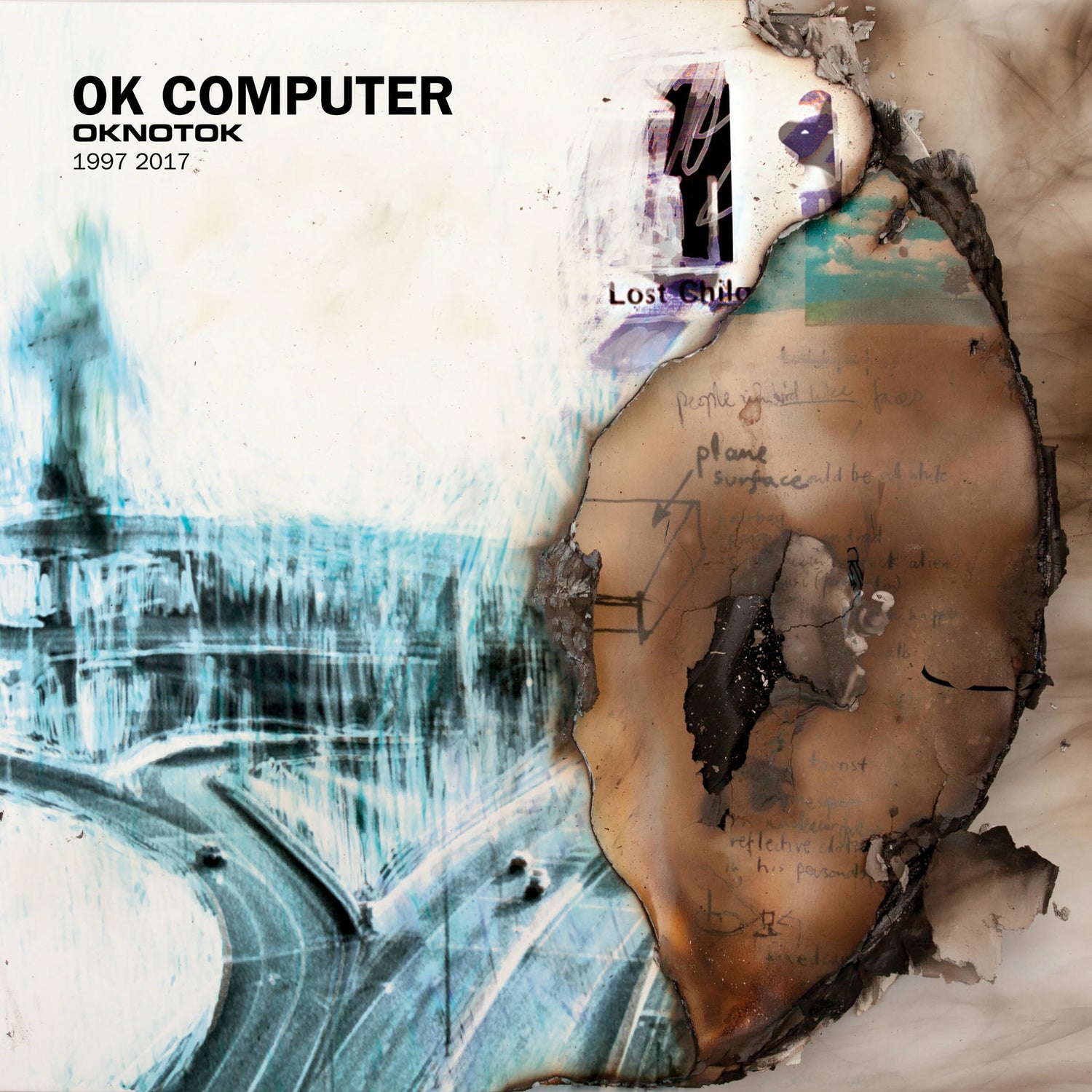 Music print | Radiohead - OK Computer OKNOTOK 1997 2017 poster connecté
