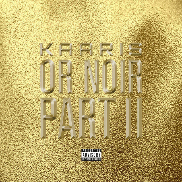 Music print | Kaaris - Or Noir Part 2 poster connecté