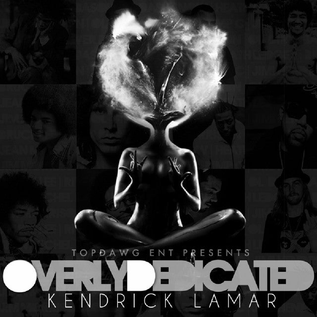 Music print | Kendrick Lamar - Overly Dedicated poster connecté