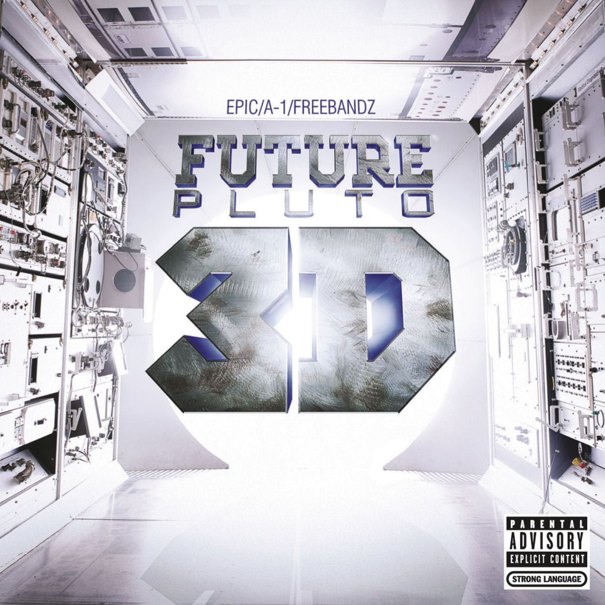 Music print | Future - Pluto 3D poster connecté